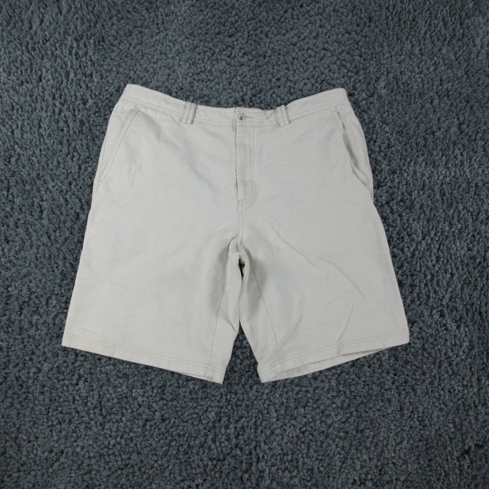 Tori Richard Shorts Mens 38 Off White Beige Chino 37x10* '